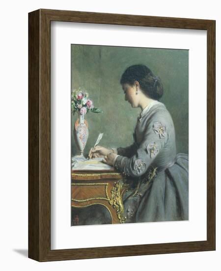 La Lettre-Abraham Solomon-Framed Giclee Print