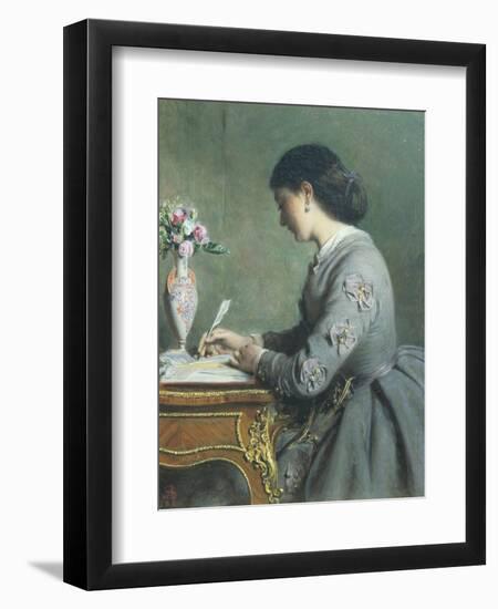 La Lettre-Abraham Solomon-Framed Giclee Print