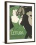 La Lettura Cover-Marchello Dudovich-Framed Giclee Print