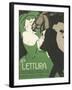 La Lettura Cover-Marchello Dudovich-Framed Giclee Print