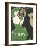 La Lettura Cover-Marchello Dudovich-Framed Giclee Print