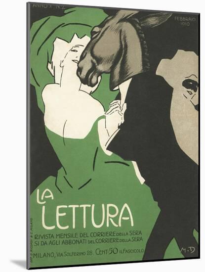 La Lettura Cover-Marchello Dudovich-Mounted Giclee Print