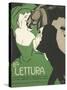 La Lettura Cover-Marchello Dudovich-Stretched Canvas