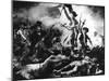 La Liberte Guidant Le Peuple, 28th July 1830-Eugene Delacroix-Mounted Giclee Print