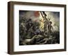 La Liberte Guidant Le Peuple-Eugene Delacroix-Framed Giclee Print