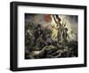 La Liberte Guidant Le Peuple-Eugene Delacroix-Framed Giclee Print