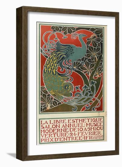 La Libre Esthétique, 1898-Gisbert Combaz-Framed Giclee Print