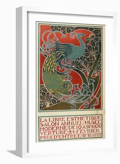 La Libre Esthétique, 1898-Gisbert Combaz-Framed Giclee Print