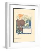 La Libre Esthetique-Théo van Rysselberghe-Framed Collectable Print