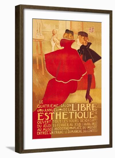 La Libre Esthetique-Theodore Van Rysslebergh-Framed Art Print