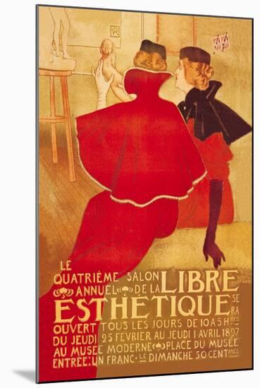 La Libre Esthetique-Theodore Van Rysslebergh-Mounted Art Print