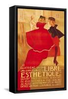 La Libre Esthetique-Theodore Van Rysslebergh-Framed Stretched Canvas