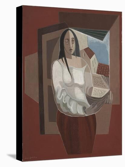 La Liseuse, 1926-Juan Gris-Stretched Canvas