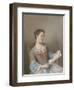La Liseuse Marianne Lavergne-Jean-Etienne Liotard-Framed Giclee Print