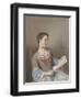 La Liseuse Marianne Lavergne-Jean-Etienne Liotard-Framed Giclee Print