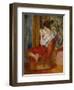 La liseuse-reading woman, around 1900. Oil on canvas, 56 x 46 cm.-Pierre-Auguste Renoir-Framed Premium Giclee Print