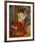 La liseuse-reading woman, around 1900. Oil on canvas, 56 x 46 cm.-Pierre-Auguste Renoir-Framed Giclee Print