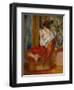 La liseuse-reading woman, around 1900. Oil on canvas, 56 x 46 cm.-Pierre-Auguste Renoir-Framed Giclee Print