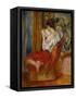 La liseuse-reading woman, around 1900. Oil on canvas, 56 x 46 cm.-Pierre-Auguste Renoir-Framed Stretched Canvas