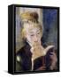La Liseuse-Pierre-Auguste Renoir-Framed Stretched Canvas