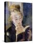 La Liseuse-Pierre-Auguste Renoir-Stretched Canvas