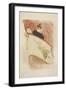 La Loge Au Mascaron Doré 1893-Henri de Toulouse-Lautrec-Framed Art Print