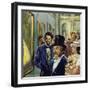 La Loge Was Renoir's Contribution to the First Exhibition of Impressionists-Luis Arcas Brauner-Framed Giclee Print