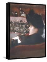 La Loge-Jean-Louis Forain-Framed Stretched Canvas