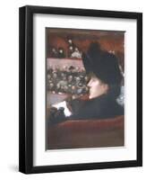 La Loge-Jean-Louis Forain-Framed Giclee Print