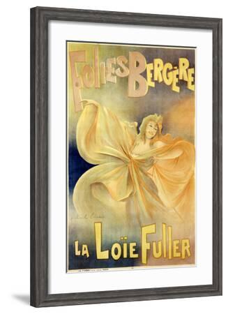 La Loie Fuller--Framed Giclee Print