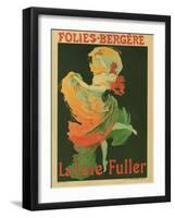 La Loie Fuller-Jules Chéret-Framed Art Print