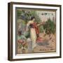 La Loma Queen Brand - California - Citrus Crate Label-Lantern Press-Framed Art Print