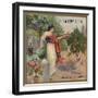 La Loma Queen Brand - California - Citrus Crate Label-Lantern Press-Framed Art Print