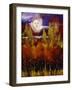 La Luna-Lou Wall-Framed Giclee Print