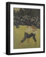 La lutte bretonne-Paul Serusier-Framed Giclee Print