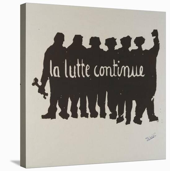 La lutte continue-null-Stretched Canvas