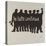 La lutte continue-null-Stretched Canvas