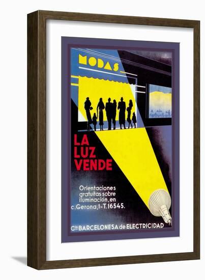 La Luz Vende-J. Cuellar-Framed Art Print