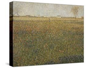 La Luzerne, Saint-Denis, 1885-Georges Seurat-Stretched Canvas