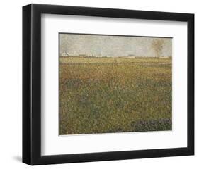 La Luzerne, Saint-Denis, 1885-Georges Seurat-Framed Art Print