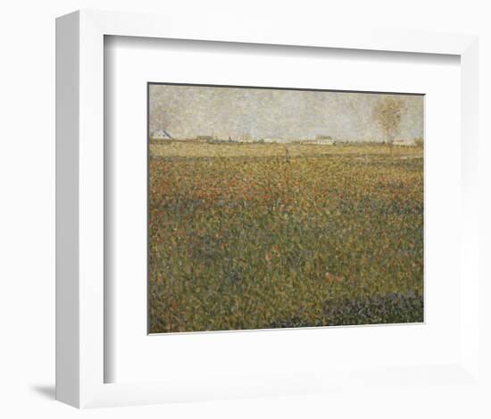 La Luzerne, Saint-Denis, 1885-Georges Seurat-Framed Art Print