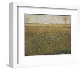 La Luzerne, Saint-Denis, 1885-Georges Seurat-Framed Art Print