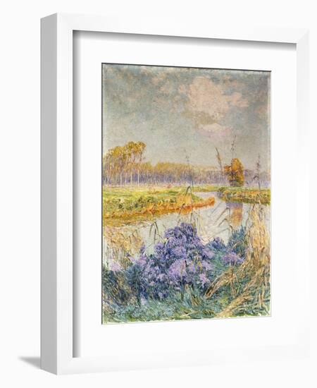 La Lys - de Leie, c. 1902-Emile Claus-Framed Giclee Print