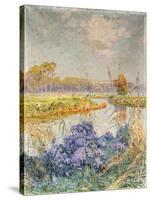 La Lys - de Leie, c. 1902-Emile Claus-Stretched Canvas