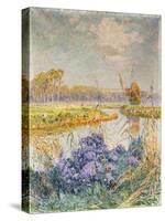 La Lys - de Leie, c. 1902-Emile Claus-Stretched Canvas