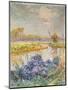 La Lys - De Leie-Emile Claus-Mounted Giclee Print