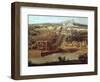 La Machine De Marly-Pierre Deni Martin the Younger-Framed Art Print