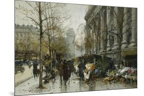 La Madelaine, Paris-Eugene Galien-Laloue-Mounted Giclee Print