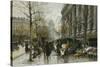 La Madelaine, Paris-Eugene Galien-Laloue-Stretched Canvas