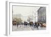 La Madeleine, Paris-Eugene Galien-Laloue-Framed Giclee Print